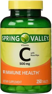 Spring Valley Vitamina C 500 Mg