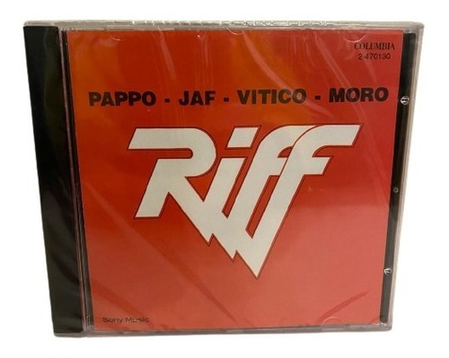 Riff Pappo &#8211; Jaf &#8211; Vitico &#8211; Moro Cd Arg [n
