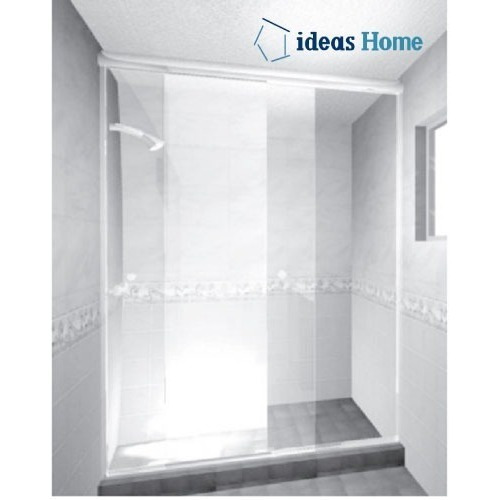 Cancel Corredizo De Baño Glass Ligth 6mm 2 X 2 Mts