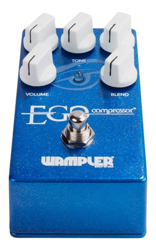 Pedal de efeito Wampler Ego Compressor azul