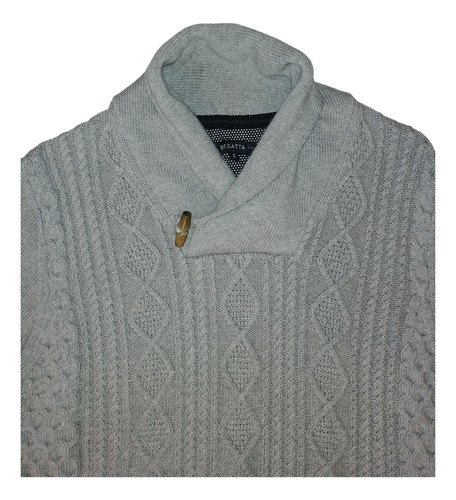 Sweater Hombre Regatta Talla S Grueso Algodón Impecable