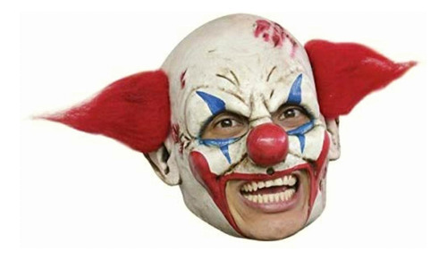 Clown Deluxe, Máscara De Látex De Payaso Terrorífico Con