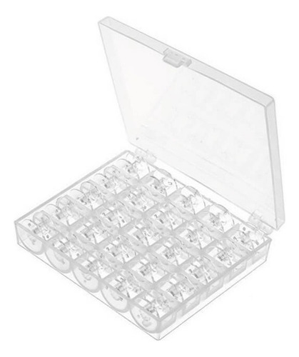 100 Bobinas Para Máquina De Coser Con Funda Para Brother Sin