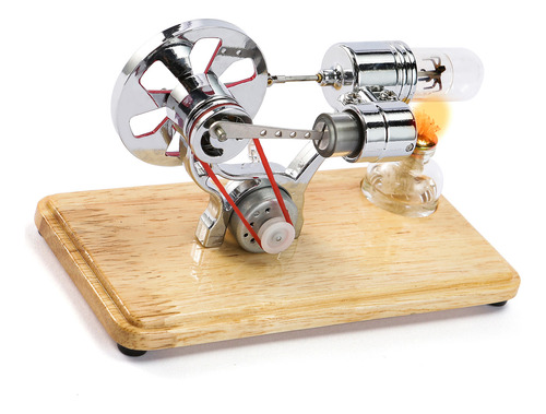 Kit De Maqueta De Motor Stirling, Mini Motor De Aire Calient