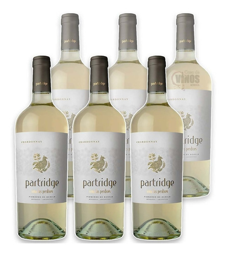 Vino Las Perdices Partridge Chardonnay 750 Ml Caja X6 