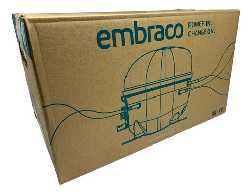 Compressor Motor Aspera 3/4 Neu6214e Embraco 220v Gás R22