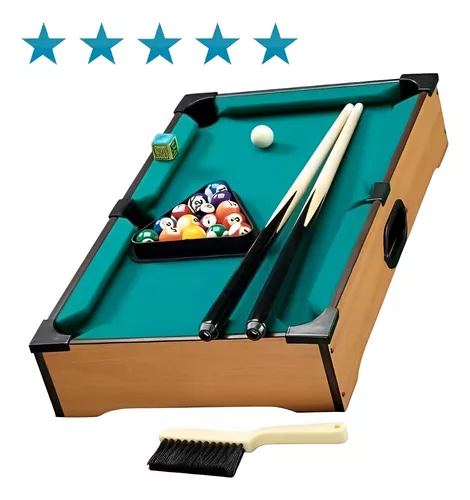 Kit 3 jogos mine mesa sinuca hokey de mesa mes E pimboliN toto em Promoção  na Americanas