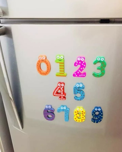Letras Abecedario + Numeros Didacticos Magnéticos Montessori