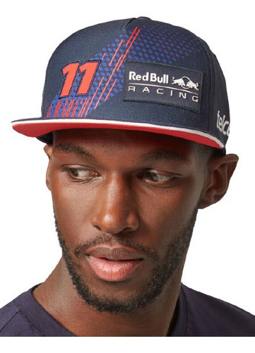 Imagen 7 de 10 de Gorra Sergio Perez Red Bull F1 Visera Plana Producto Genuino