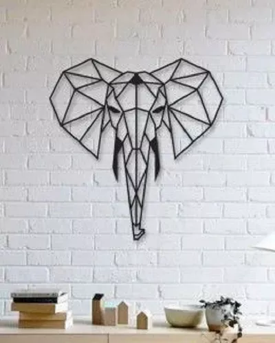 Figura geométrica ELEFANTE para decoración de interiores