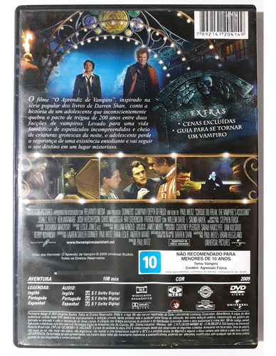 Dvd Circo Dos Horrores O Aprendiz De Vampiro Josh