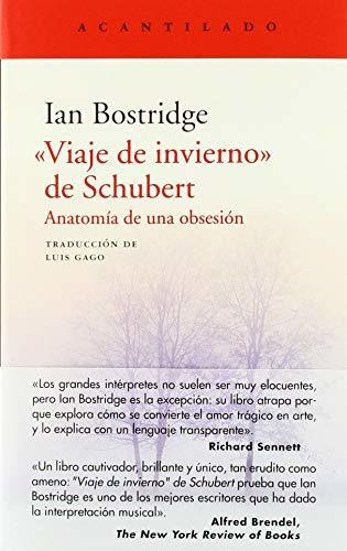 Libro Viaje De Invierno De Schubert  De Bostridge Ian