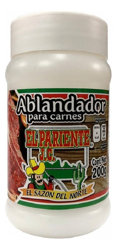 Ablandador De Carnes El Pariente J. C. Ablandador 200g
