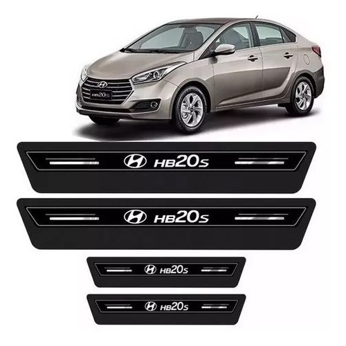 Cubre Zócalo Protector Hyundai Hb20s 2015 2019 2023