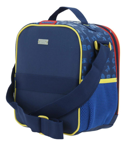Lonchera Escolar Chenson Luigi Mario Bros Mb65868-9 Azul Bros