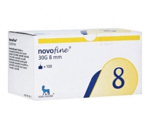 Novofine 8 Mm 10 Agujas 30g