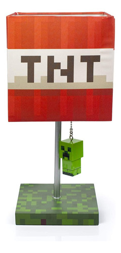 Lámpara De Escritorio De Bloque Minecraft Tnt Con Extractor