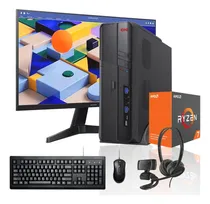 Comprar Pc Mini + Monitor 24 + Perif: Amd 5700g 16gb 500gb Vega Wifi