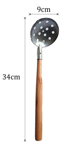 Cuchara De Pesca En Hielo, Cuchara De Hielo De Metal, Mango