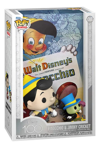 Funko Pop Movie Poster Disney - Pinocchio #08