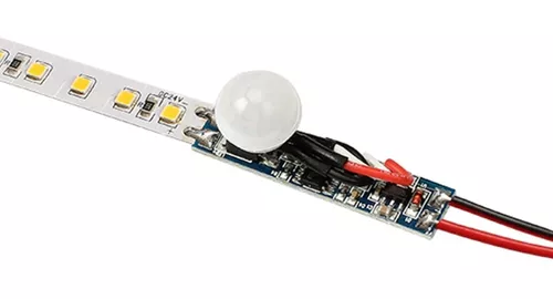 Sensor De Movimiento Pir Perfil Aluminio Tiras Led 12a24 V