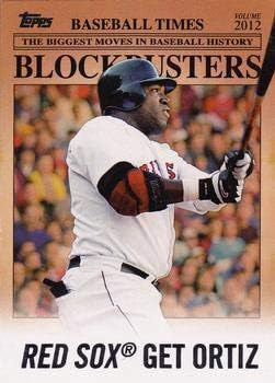 2012 Topps Actualización Blockbusters Bb-20 David Ortiz Bost