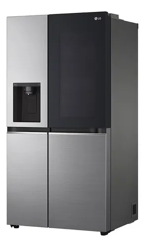 Nevecón LG Side By Side Instaview Thinq 638 Lt Plata