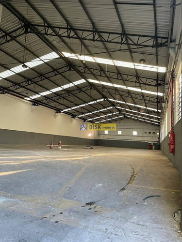 Imagem 5 de 11 de Galpão Para Alugar, 1500 M² Por R$ 25.000/mês - Jordanópolis - São Bernardo Do Campo/sp - Ga0057