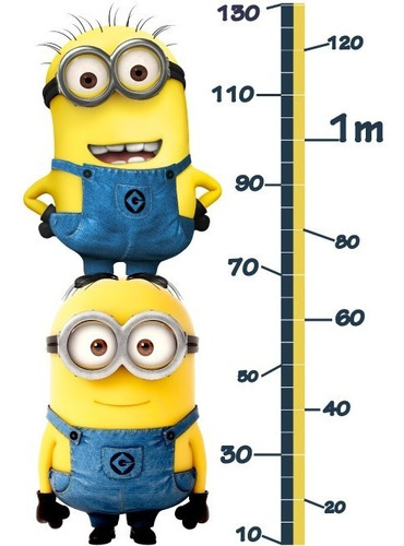 Vinilo Decorativo Minions-i 02 Regla Mi Villano Favorito.