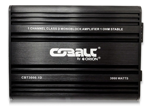Amplificador Orion Cobalt Cbt-3000 Clase D Amp 3000w Color N