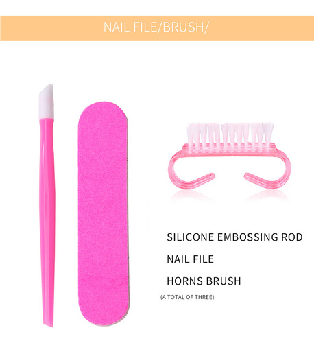 Kit De Uñas Nail.and Files, Kit De Herramientas De Arte Para