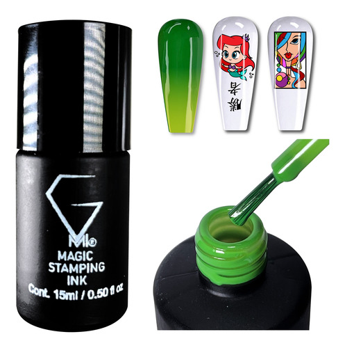 Magic Stamping Ink 15ml No. 50 Amarillo Verde