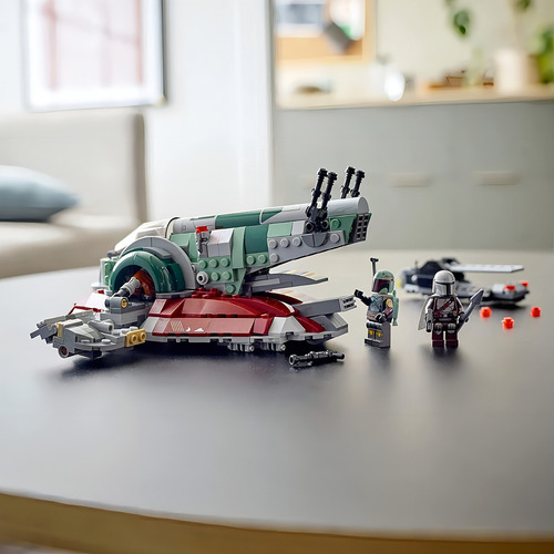 Lego Star Wars - Boba Fett's Starship - 593 Pcs - Cod 75312