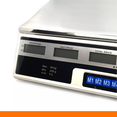 Balanza Pesa Digital Negocio 40kilos Recargable O 220v
