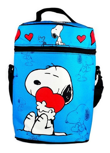 Bolso Matero Térmico Equipo De Mate Snoopy