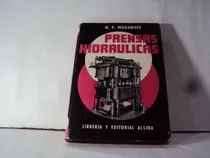 Comprar Prensas Hidraulicas Waganoff
