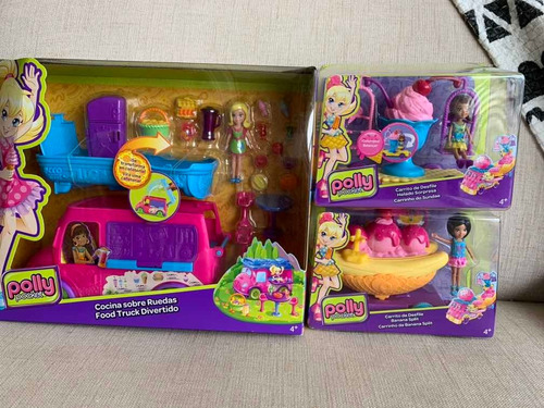 Carro Carnaval de Sorvete Polly Pocket DVJ67 Mattel - Bonecas - Magazine  Luiza