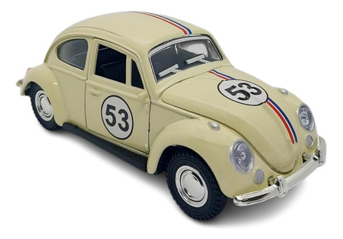 Miniatura Wolks Fusca Herbie Tradicional 1:32 