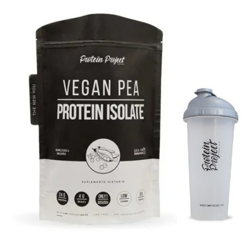 Vegan Pea Protein Isolate 2lb Neutro +shaker Protein Project
