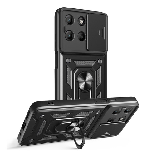 Capa Anti Impacto Com Proteção Câmera - Para Moto G15