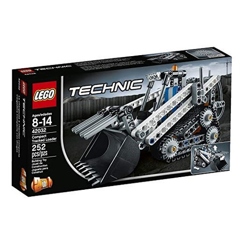 Lego Technic 42032 Cargadora Compacta De Orugas