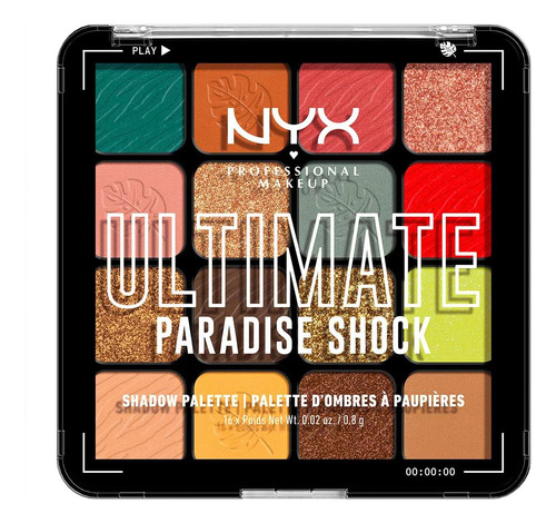 Paleta De Sombras Ultimate Shadow Palette De 16 Tonos - Tono