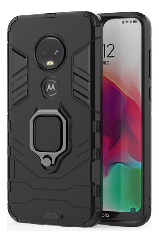 Carcasa Del Teléfono Móvil Motorola G7 Con Soporte