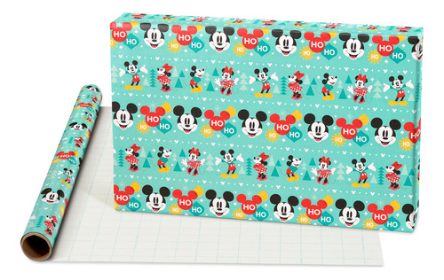 Papel De Regalo American Greetings Disney Christmas, 105 Pie