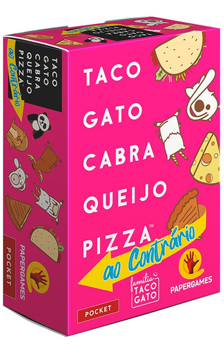 Taco Gato Cabra Queijo Pizza: Ao Contrário