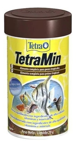 Ração tetramin flakes 20g - peixes tropicais