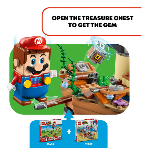 Set De Expansión Lego 71432 Super Mario Barco Hundido Dorrie