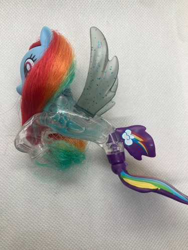 Figura De Rainbow Dash Sirena De My Little Pony (Usado)