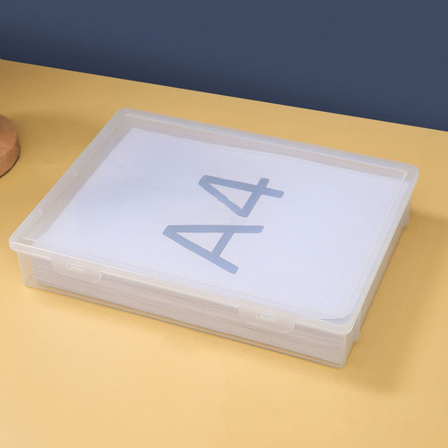 Caja Organizadora De Documentos A4 Apta Para Escritorio The