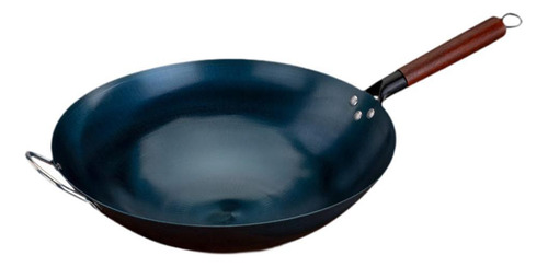Wok Antiadherente, Sartén Wok, Salteado, 38cm Con Orejas